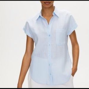 Aritzia Group by Babaton - Adara Button-Up linen.